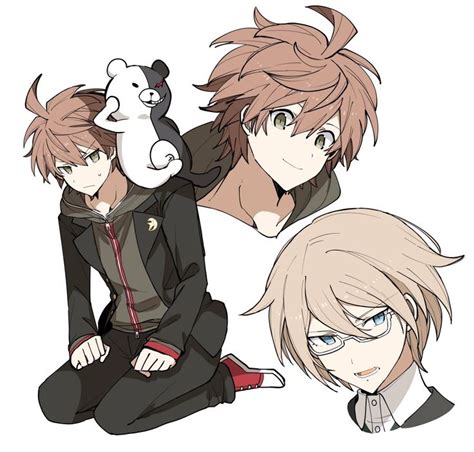 Danganronpa Characters Byakuya Togami Makoto Naegi