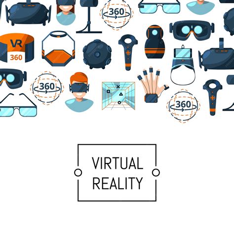 Premium Vector | Virtual reality elements
