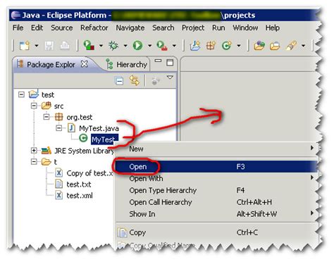 Windows How To Open A File In Eclipse And Jump To A Specific Line