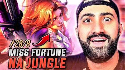 ME PAGARAM PRA JOGAR DE MISS FORTUNE NA JUNGLE KKKK DESTRUÍ O JOGO