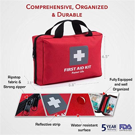 First Aid Kit 200 Piece All Travel Essentials