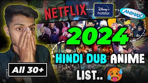 Netflix Hotstar All Hindi Dubbed Anime Official Hindi Dub Anime