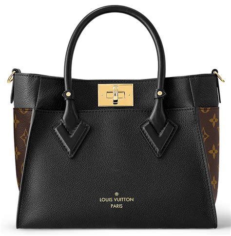 Túi Louis Vuitton On My Side Pm Tote Bag Black M57728