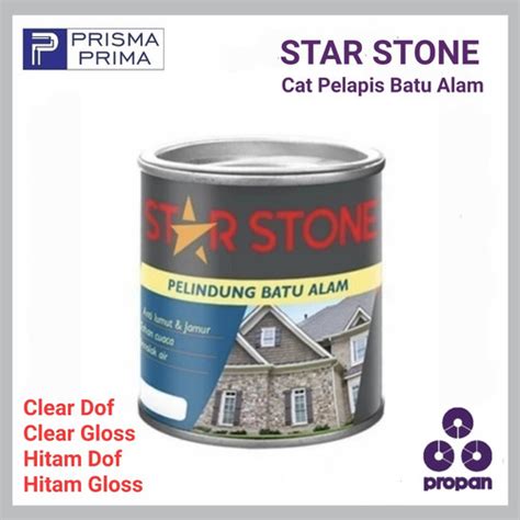 Jual Star Stone Propan Cat Pelapis Batu Alam Coating Hitam Kilap Gloss