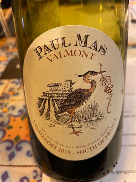 Les Domaines Paul Mas Vin De Pays D Oc Vignes De Paul Valmont