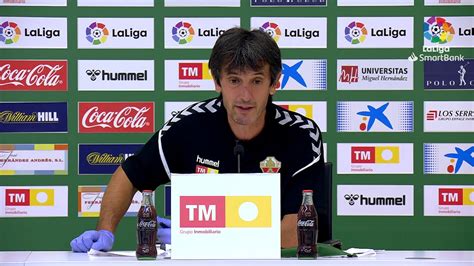 Rueda De Prensa De Pacheta Tras El Elche Cf Vs Extremadura Ud