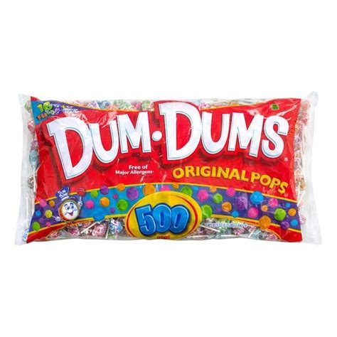 Dum Dum Dum Dums Original Lollipops Bulk Variety Pack 500 In The