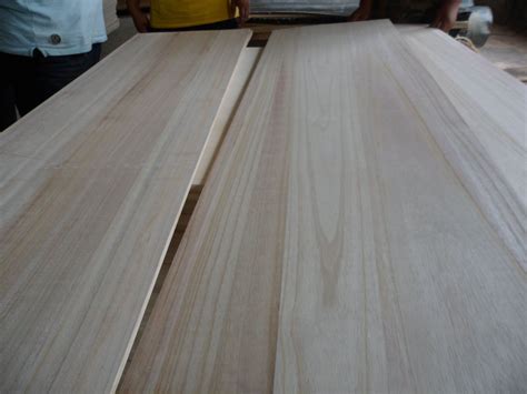 Paulownia Board 12mm Solid Wood Board Straight Split Board Bed Board