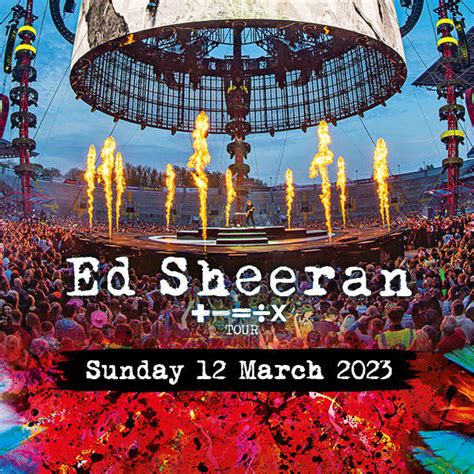 Ed Sheeran ÷ X Tour 2023 91 7 The Wave