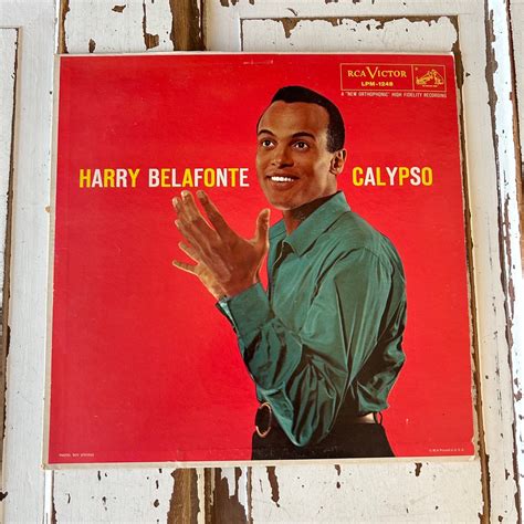 Vintage 1956 Harry Belafonte Calypso Vinyl Album Etsy