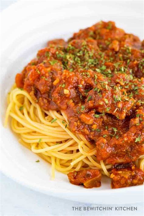 Worlds Best Spaghetti Sauce Recipe Video The Bewitchin Kitchen