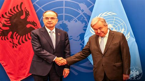 Presidenti Begaj takon Shefin e OKB së António Guterres Në fokus