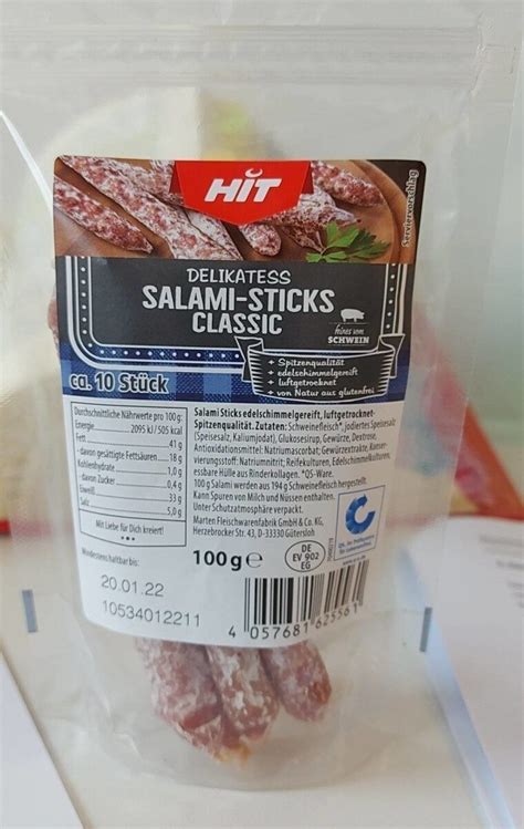 Salami Sticks Classic 100 G