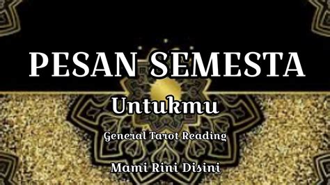 Pesan Semesta Untukmu Ramalan Tarot All Zodiak YouTube