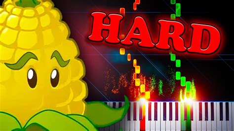 Graze The Roof From Plants Vs Zombies Piano Tutorial Youtube