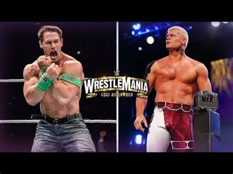 John Cena Vs Cody Rhodes Who Will Reign Supreme Wwe Viral