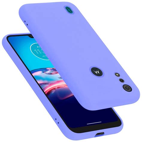 Motorola Moto E6s 2020 Silikondeksel Case Lilla Elkjøp Elkjøp