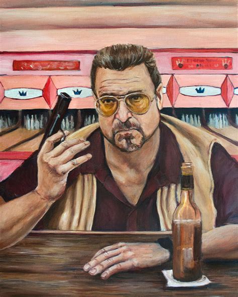 Walt - Walter Sobchak - John Goodman Big Lebowski Print – Heather Buchanan