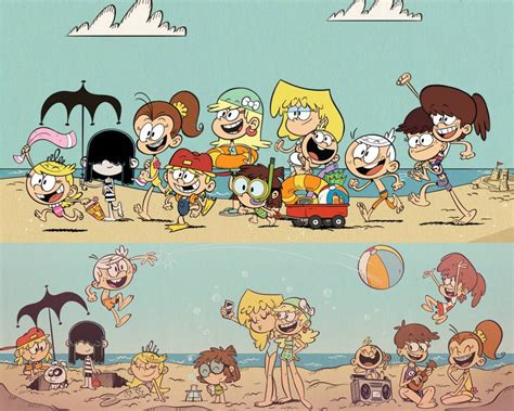 The Loud House Kids' Day at the Beach by sirjosh9 on DeviantArt