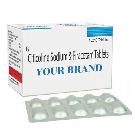 Citicoline Sodium And Piracetam Tablets At Best Price In Yamuna Nagar