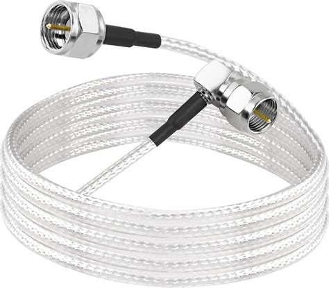 Mediabridge™ Coaxial Cable 3 Feet With F Male Connectors Dual Shielded Flex