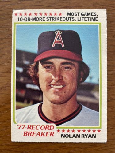 1978 78 OPC O Pee Chee Baseball 241 Nolan Ryan California Angels RB