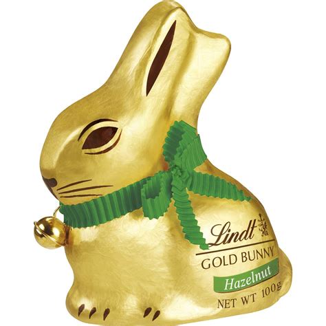 Lindt Gold Bunny Hazelnut Milk Chocolate 100g Woolworths