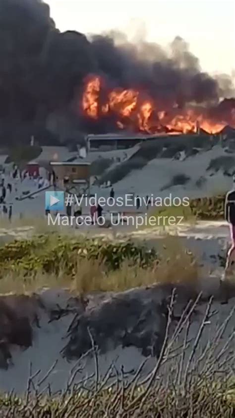 Marcelo Umpierrez On Twitter Ahora Brutal Incendio En La Susana