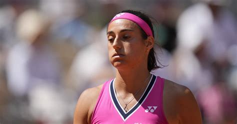 Tennis Roland Garros grosse désillusion pour Caroline Garcia