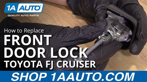 How To Remove Front Door Lock 07 14 Toyota Fj Cruiser Youtube