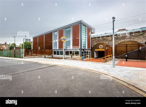 The Exterior Of White Hart Lane Station Stock Photo Alamy