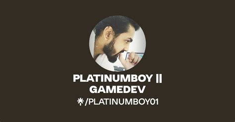 Platinumboy Gamedev Twitter Instagram Facebook Linktree