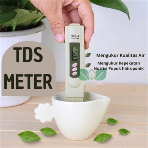 Jual Digital Tds Meter Alat Ukur Nutrisi Hidroponik Tds Meter Alat Uji