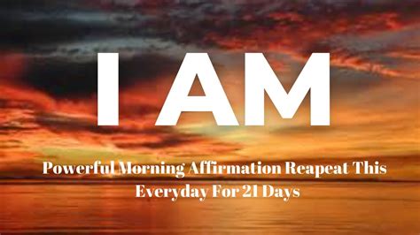 I AM Morning Affirmations Powerful Guided Meditation 432 Hz Healing