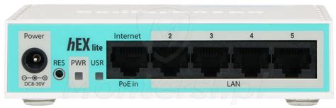 Hex Lite Rb R Router Mikrotik Xwan Xlan Poe In