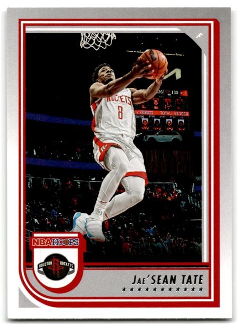 2022 23 Hoops Jaesean Tate Houston Rockets 129 Ebay