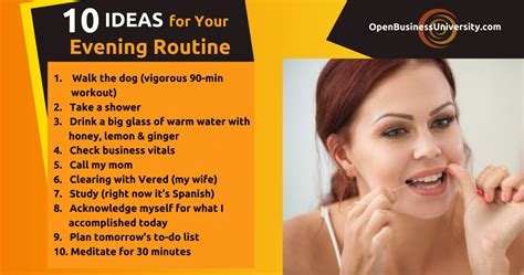 10 Ideas For Your Evening Routine Nisandeh Neta