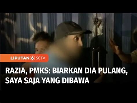 Razia PMKS Pasutri Manusia Gerobak Histeris Saat Akan Dibawa Petugas