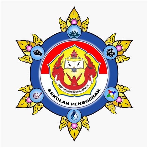 Logo Sekolah Penggerak Smp Negeri 6 Singaraja Smp Negeri 6 Singaraja