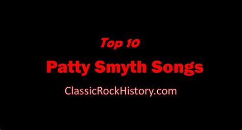 Top 10 Patty Smyth Songs - ClassicRockHistory.com