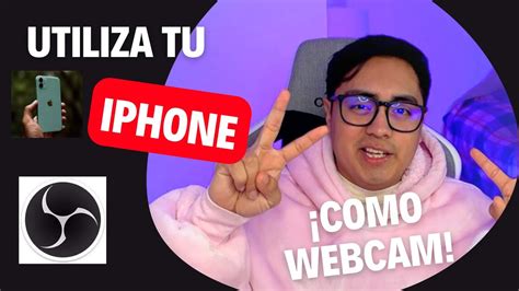 COMO USAR LA CAMARA DE TU IPHONE COMO WEBCAM EN OBS Sin Aplicaciones