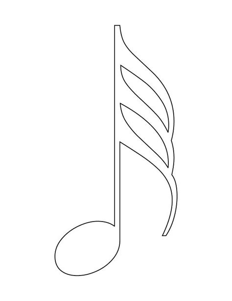 Free Printable Music Notes Coloring Pages at GetDrawings | Free download