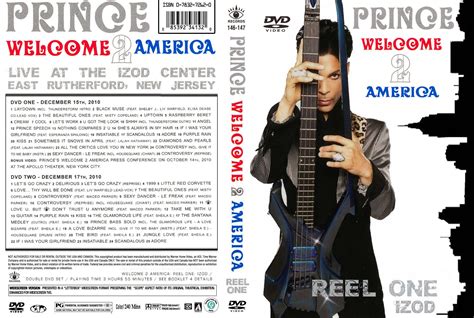 Prince Welcome 2 America Tour 15 DVD Set New York, LA, Chicago, Carolina