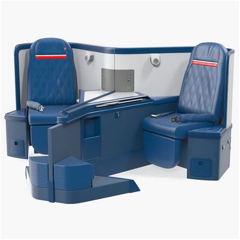 Delta Air Lines Airbus A330-300 Business Class Seats Central 3D Model ...