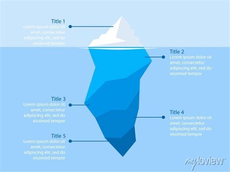 Iceberg Shapes Clipart