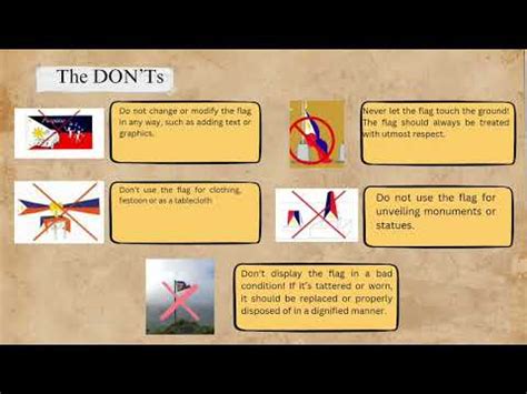 The Dos And Donts Of The Philippine Flag Republic Act Youtube