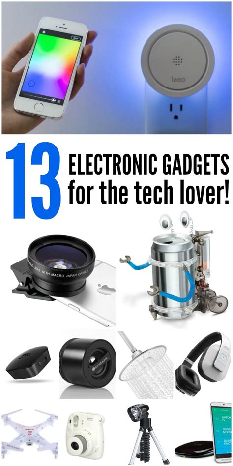 13 Best Electronic Gadgets (for the tech lover!)