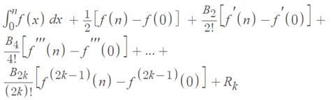 Eulermaclaurin Summation Formula Definition Statistics How To