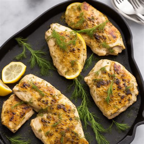 Baked Lemon Dill Chicken Breasts Recipe