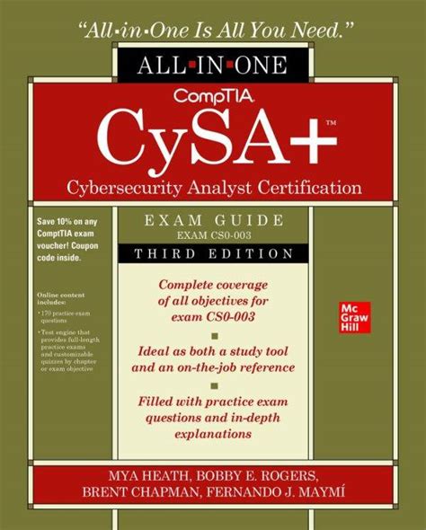 Comptia Cysa Cybersecurity Analyst Certification All In One Exam Guide